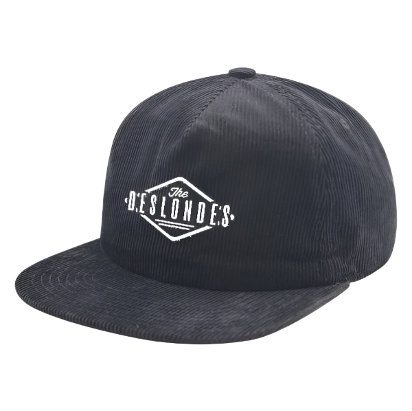 Corduroy Hat in Black