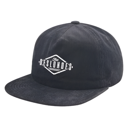 Corduroy Hat in Black